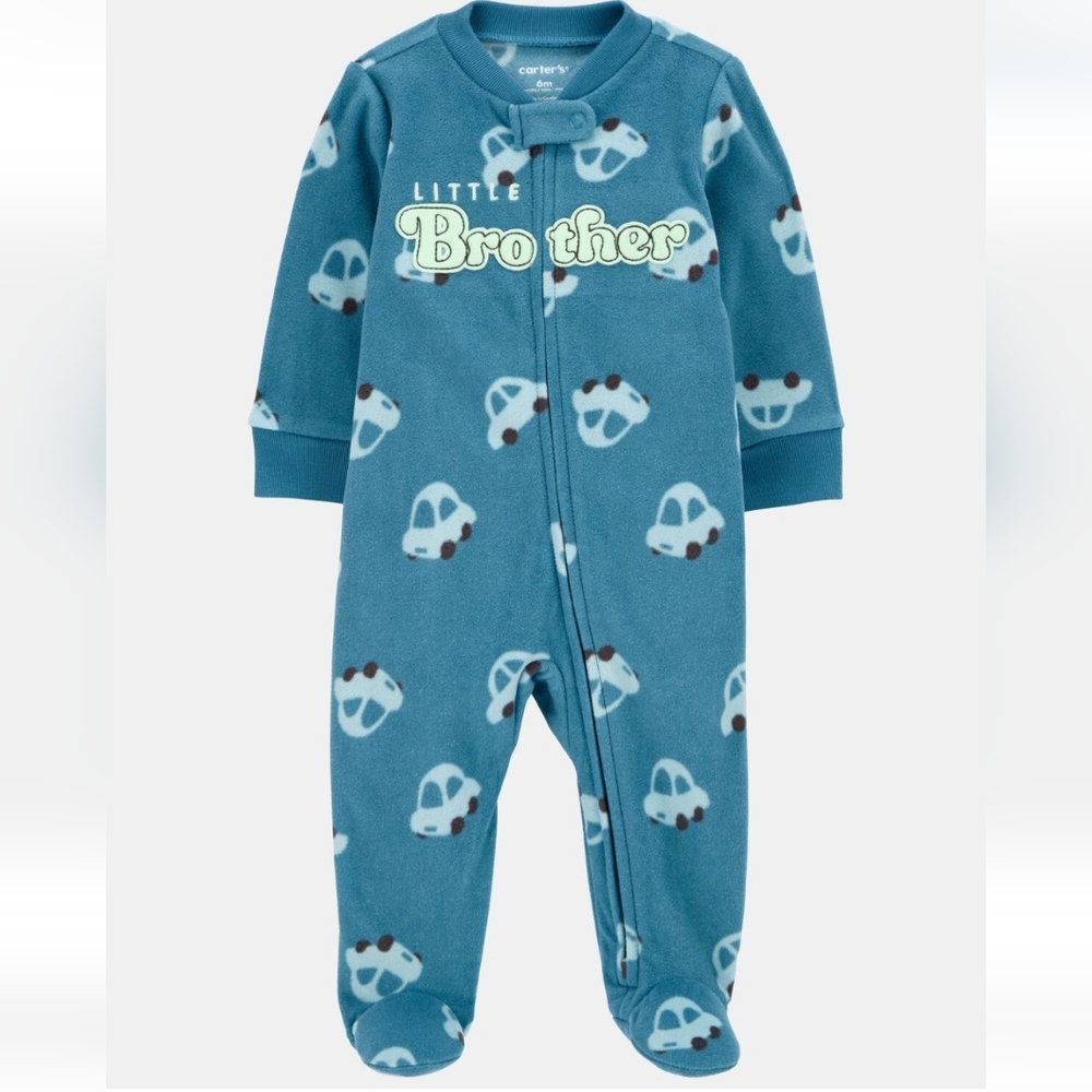 Carter's 'Little Brother' Footed One-Piece